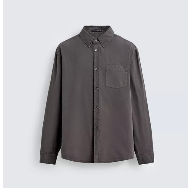 자라 워싱코튼셔츠(택있는 상품)