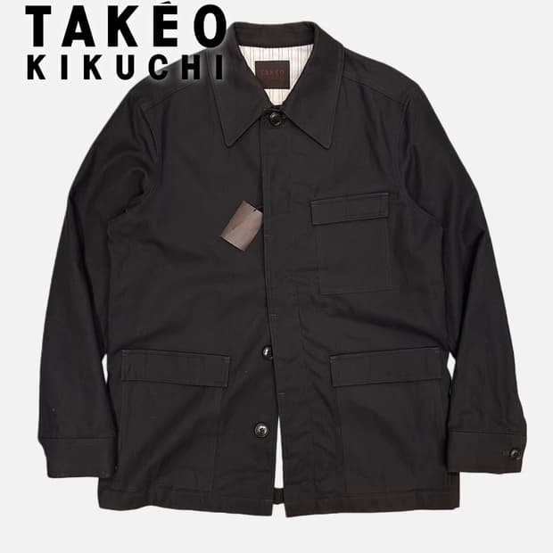hard cotton pocket jacket