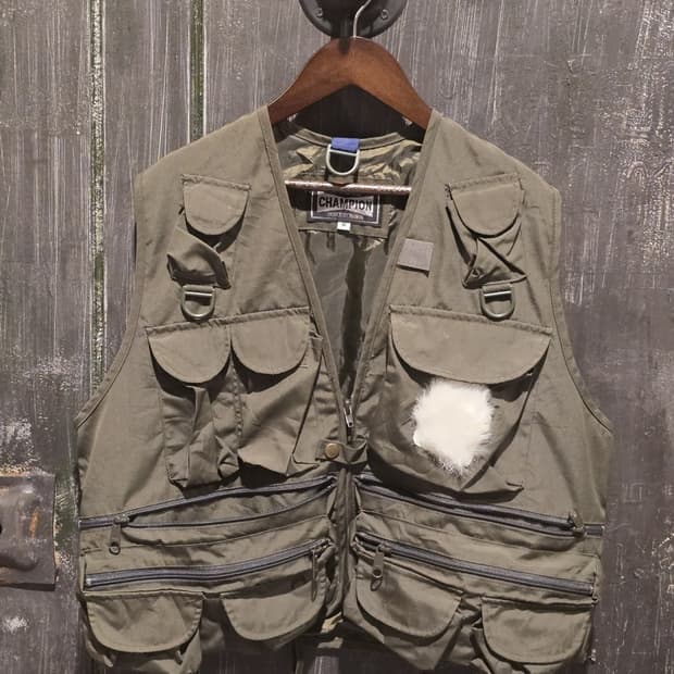90s Border Carwin Fishing Vest