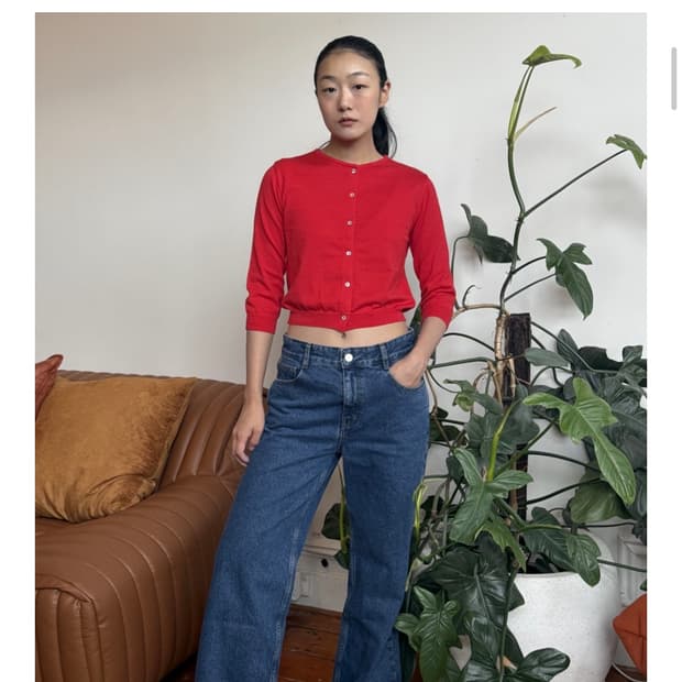 포니테일 PONYTAIL  본 벨라루즈핏진 (S)