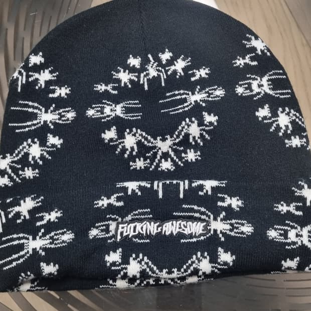 🧢 Fucking Awesome Snowflake Knit Beanie