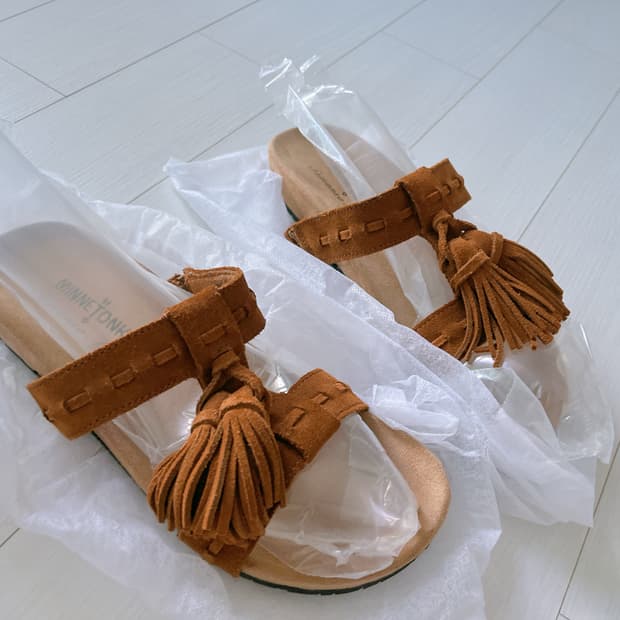 Samansamos2미네통카 슬리퍼