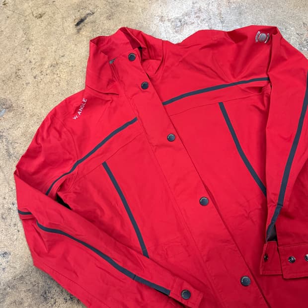 [정품/90] W.ANGLE 레드 바람막이 자켓 b15