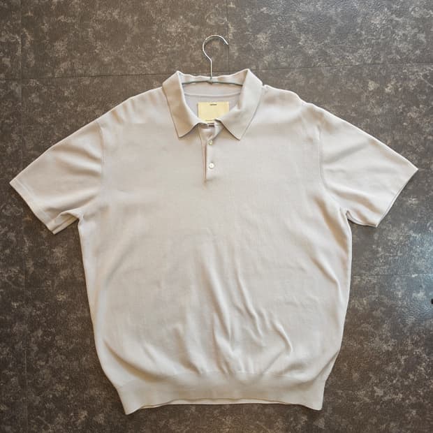 #포터리 실버그레이 컴포트 하프 니트 105