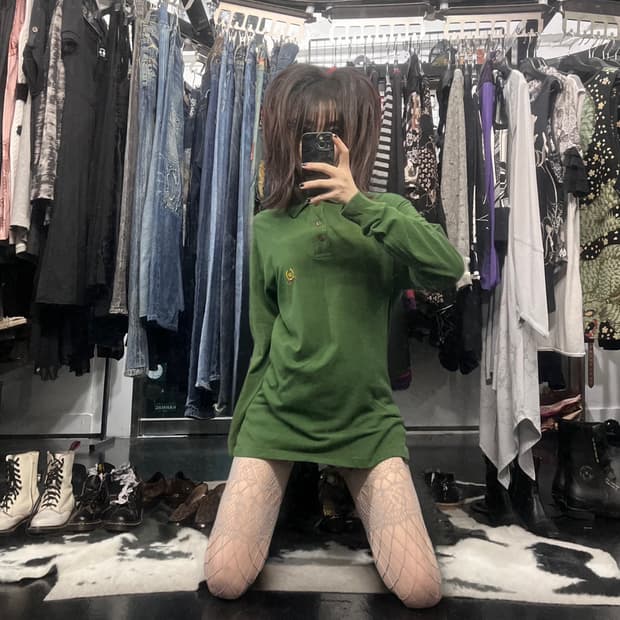 크리스찬 디올 카라 롱슬리브