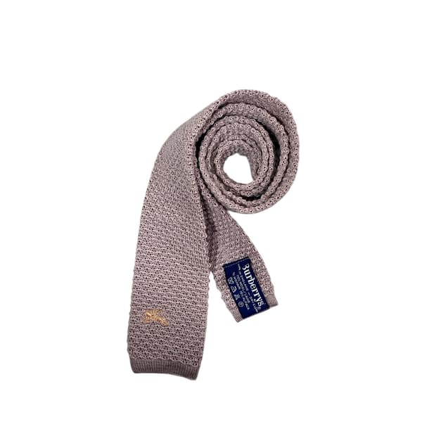 Burberry wool&alphaca neck tie
