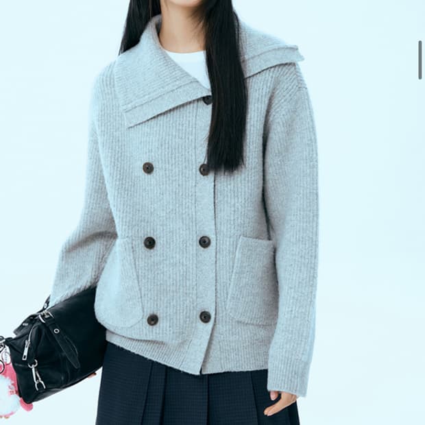 미쏘 플리츠 미니 스커트 새 제품