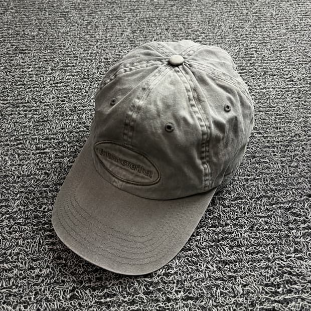 디스이즈네버댓 피그먼트 빅로고 볼캡 3220