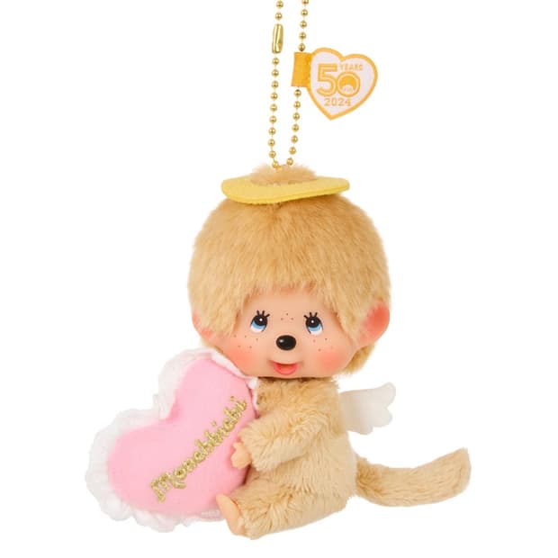 몬치치 50주년 러브해피앤젤 키체인