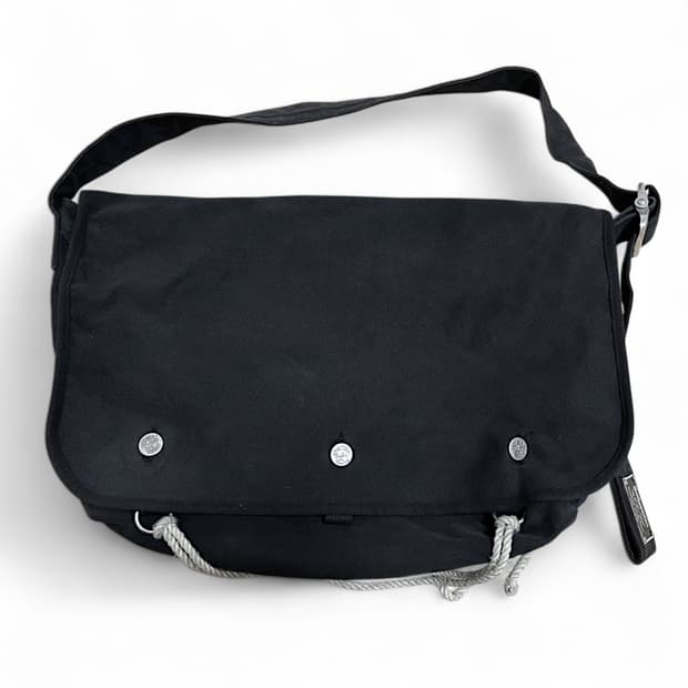 와코마리아 x 요시다 포터 로프끈 캔버스 메신저백