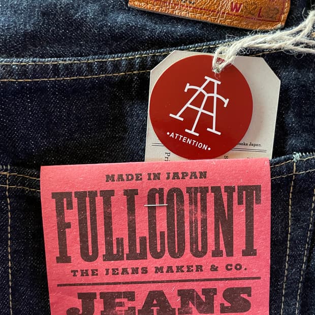 [32] 풀카운트 0105w 와이드 데님 팬츠