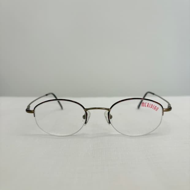 MERDIAN 오벌 호피 반무테 