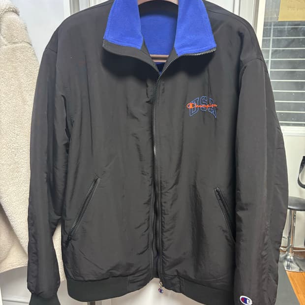 챔피온 25FW 플리스 집업 자켓 점퍼 XL