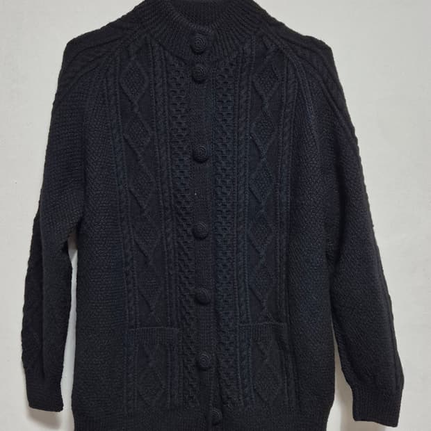 한림수직 검정 가디건