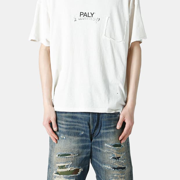 Paly hollywood 코어 티 화이트 xxl