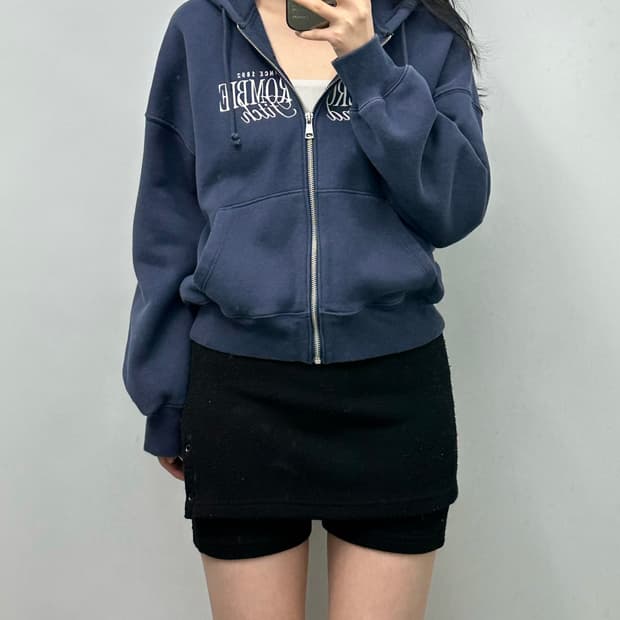 아베크롬비 y2k 와투케 네이비 후드집업