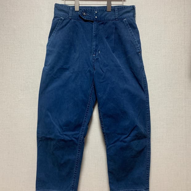 포터클래식 인디고 클래식 팬츠