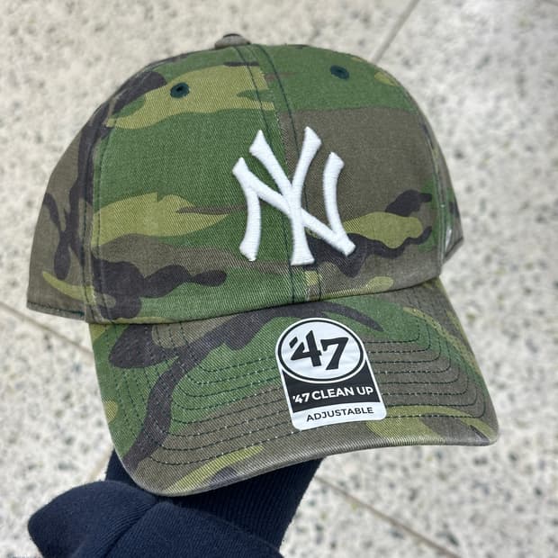 [F] 47브랜드 뉴욕양키스 카모 캡