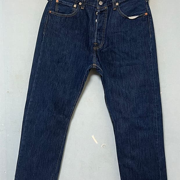 리바이스501 남자청바지 겨울 일자핏 생지 캐주얼 L 32