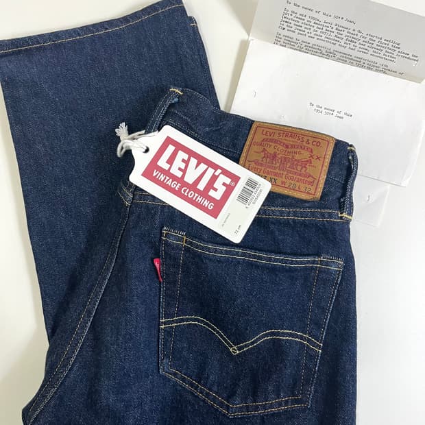 LVC 54501 리지드 데님 팬츠 