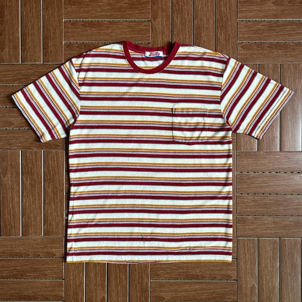 Pepsi cola pocket terry cotton 1/2 tee