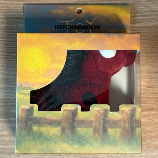 (새상품) 해칭룸 Horse Toy 키링 (Dark red)