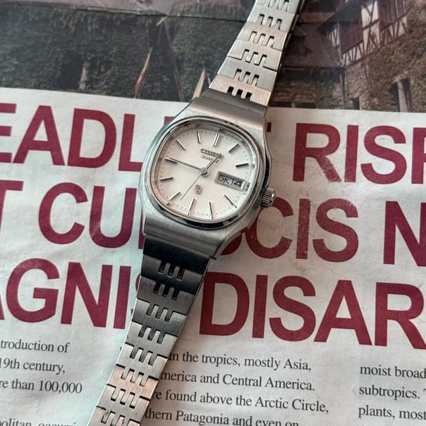 시티즌 Citizen 스퀘어 데이데이트 