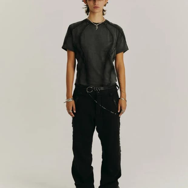 23SS HYEINSEO DYE T BLACK SIZE 2
