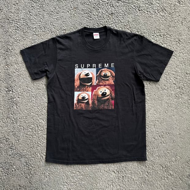 슈프림 롤프 티셔츠 블랙 L