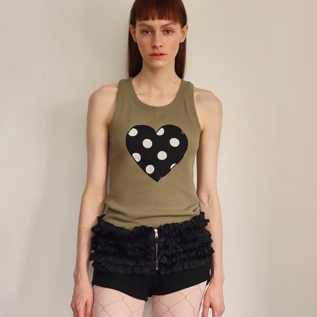 소이 SOI 와플 나시 새상품 (쉬이즈큐트 와플나시 재질)