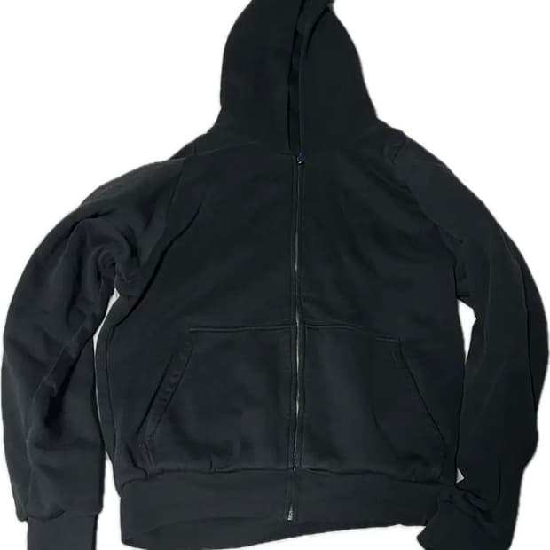 이지갭 집업 후드 블랙 S