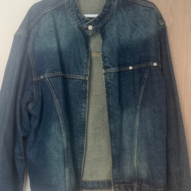 무신사 데님 자켓
