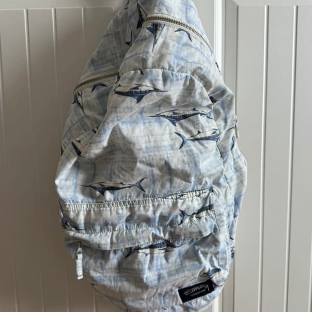 스투시 코튼 백팩