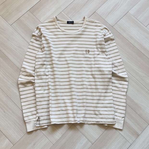 [COMME CA ISM] stripe long sleeve 