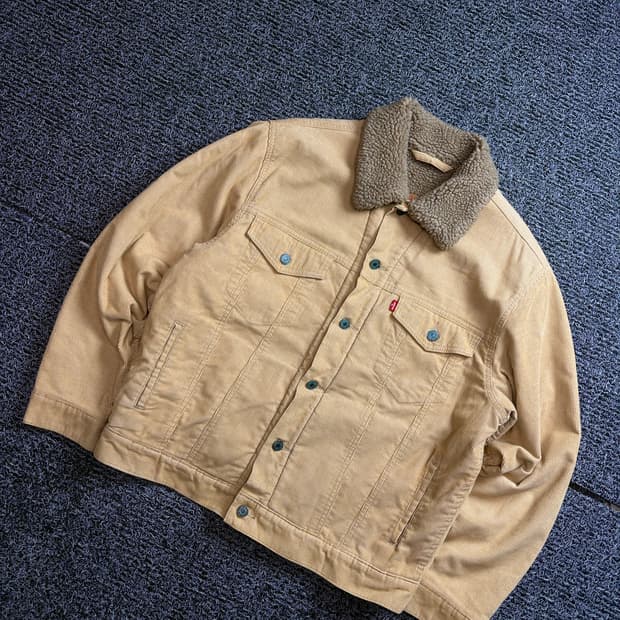 리바이스 코듀로이 쉐르파 트러커 웨스턴 자켓 2421