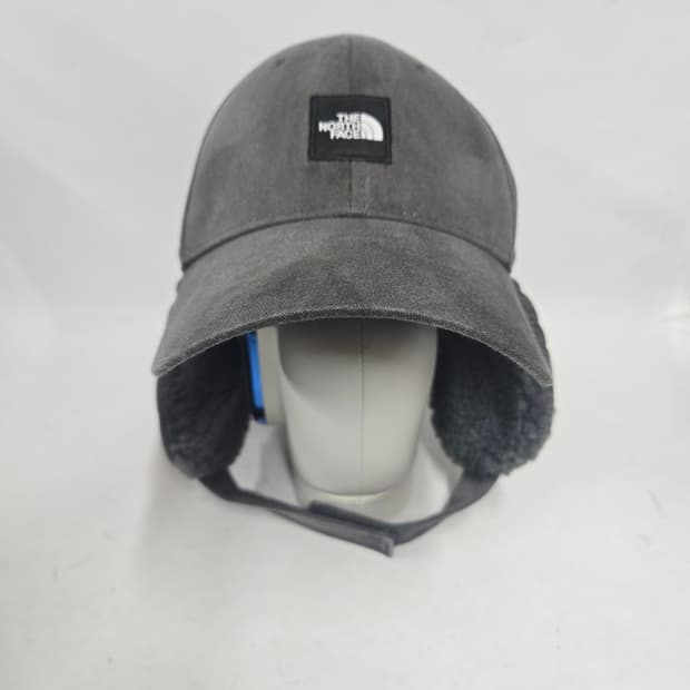 노스페이스 귀달이 겨울 모자 차콜