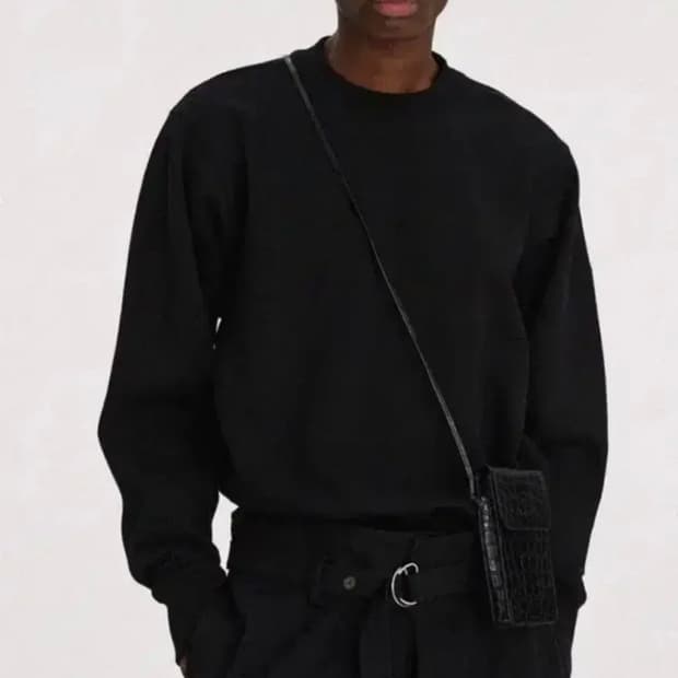 렉토 recto 로고패치 맨투맨 L