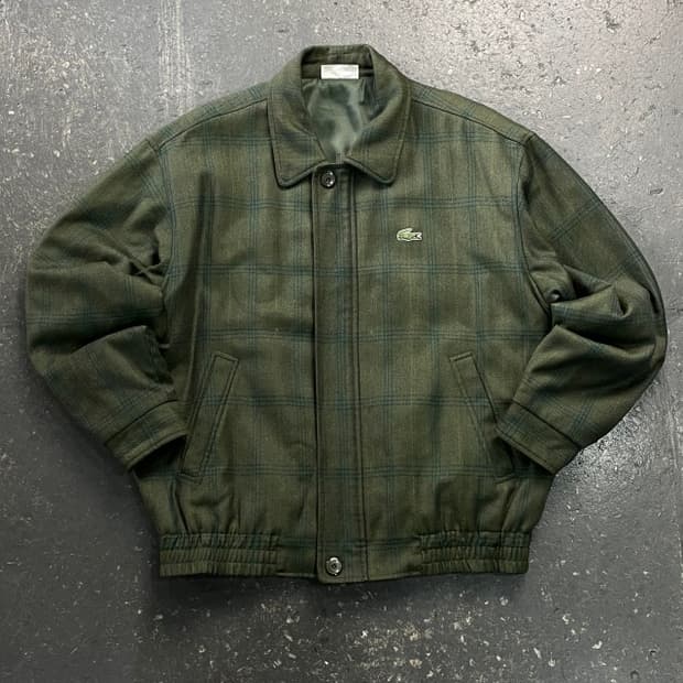 100 라코스테 서광 블루종 자켓