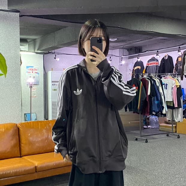 아디다스 파이어버드 브라운 트랙탑 져지 B4681