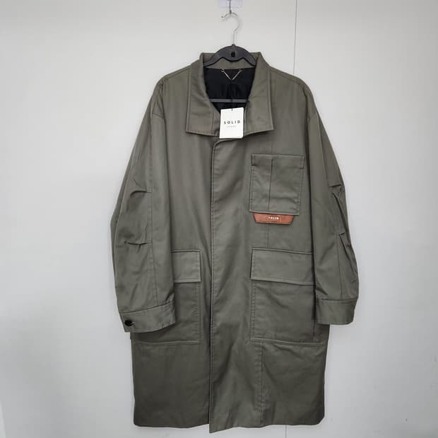 솔리드옴므 야상 코트 105. 새상품