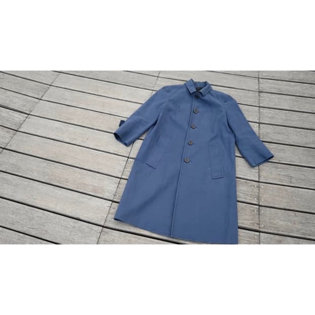 Marc Jacobs Slit Pocket Denim Coat