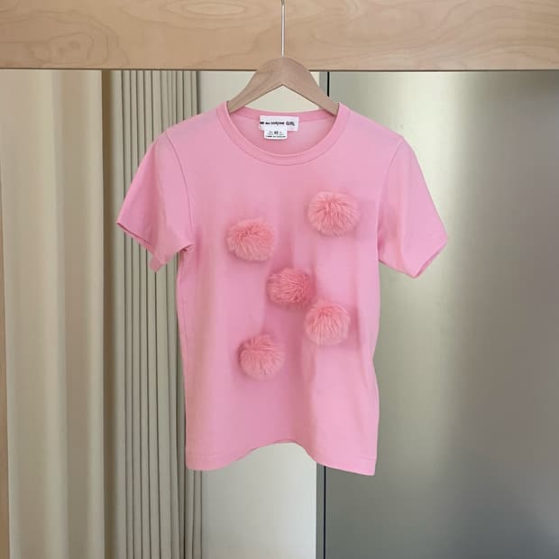꼼데가르송 걸 티셔츠