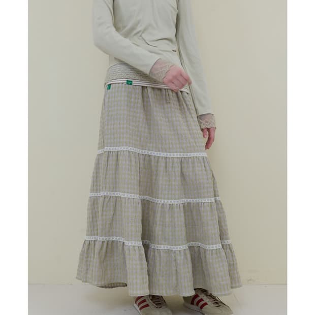 Muted Cancan Long Sk_Muted Lavnender