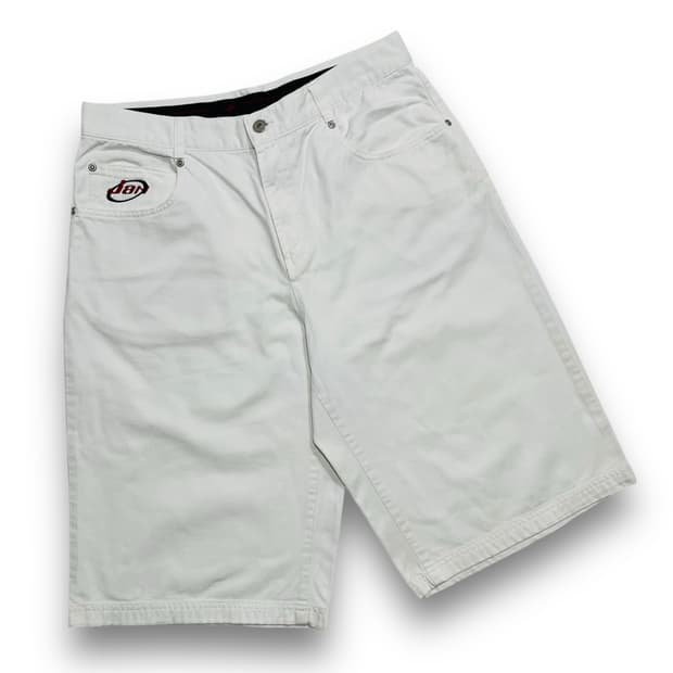 Jam Hip Hop White Half Pants