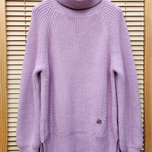 (새상품)에고이스트 장식포인트 터들넥니트55