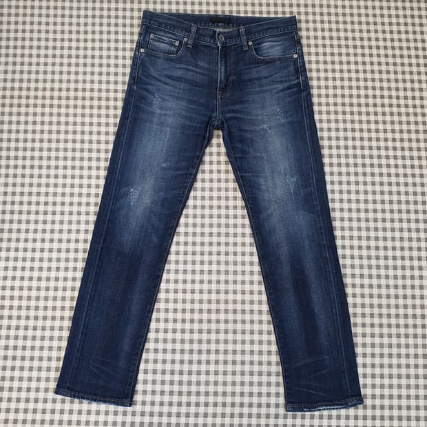 유니클로 데님 스판 청바지 남자30