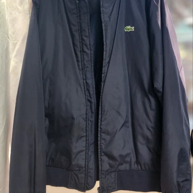 라코스테 남자 봄버점퍼 100