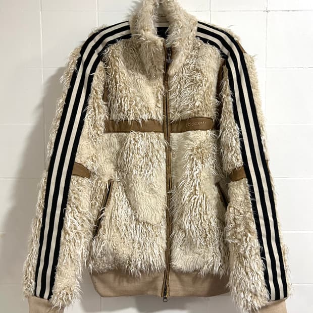 아디다스 00s 브라운 플리스 자켓