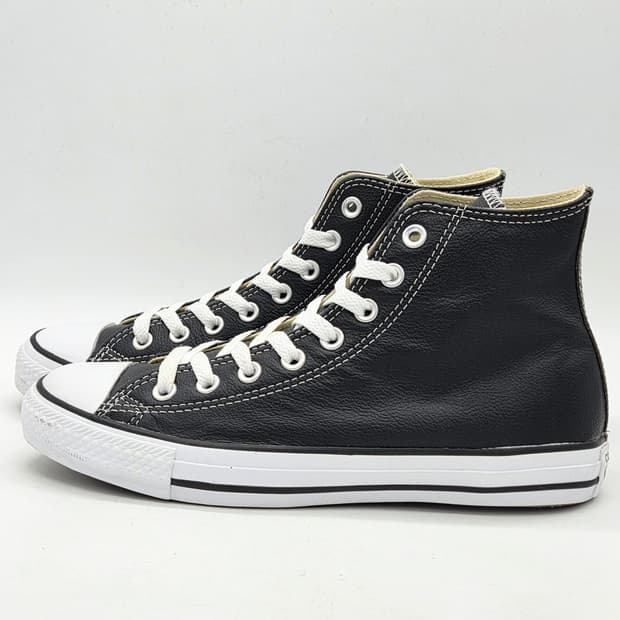 컨버스 레더 아이로봇 척 테일러 올스타 하이 블랙 (255) 