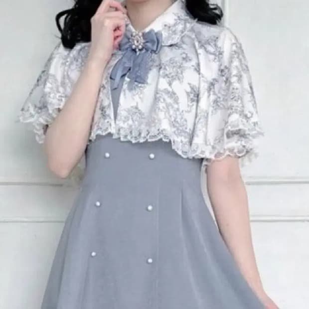 로지타 셰퍼레이트 꽃무늬 원피스 | 양산형 양지뢰 지뢰계 걸리 미즈이로